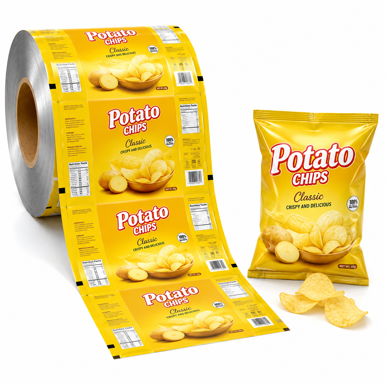 <b>Potato Chips Bag</b>